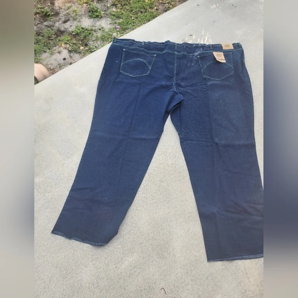 BIG & TALL Dark Blue Denim Jeans NWT
